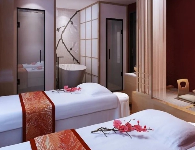 成都双流高端会所桑拿环境展示（九）快乐驿站，体验水疗